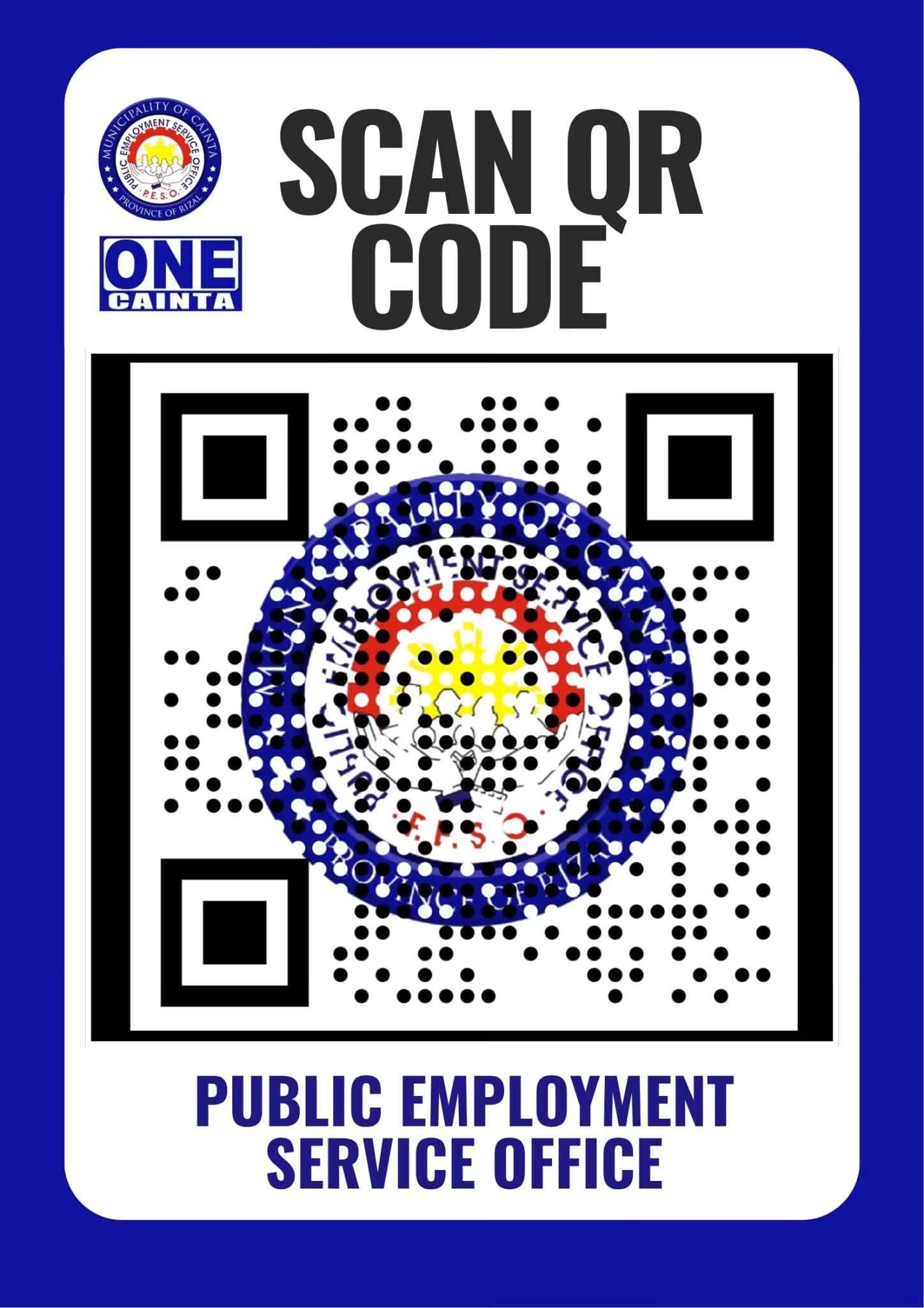 PESO Jobseekers QR Code